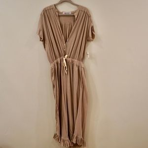 Free People Cinched Beach Dress